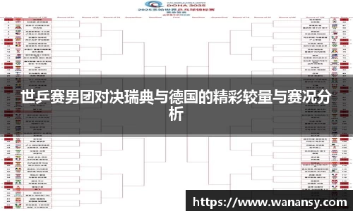 世乒赛男团对决瑞典与德国的精彩较量与赛况分析